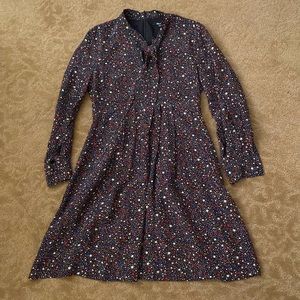 Made well silk dress